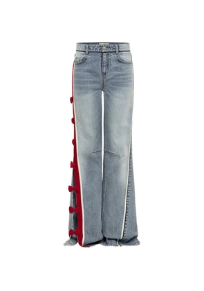 Hellessy Dan bow-embellished jeans - Blue