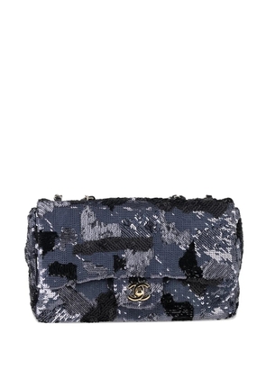 CHANEL Pre-Owned sequin flap bag - Grey