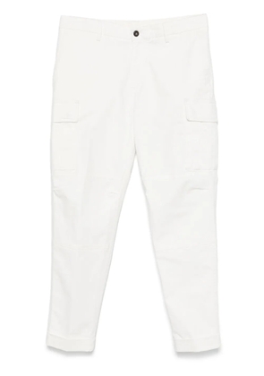 Eleventy cargo trousers - White
