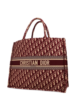 Christian Dior Pre-Owned 2020s Book Tote monogram double-handles handbag - Red
