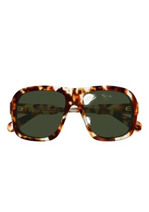Chloé Eyewear geometric CH0331S sunglasses - Brown