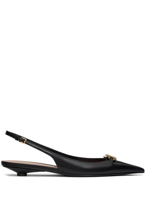 Valentino Garavani 20mm VLogo The Bold Edition slingback pumps - Black