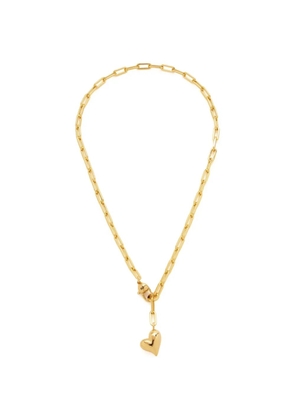 Jenny Bird Puffy Heart necklace - Gold