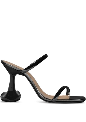 Ottange Lotus heeled sandals - Black
