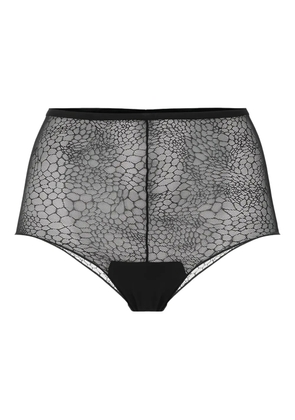 Elisabetta Franchi jacquard lingerie - Black