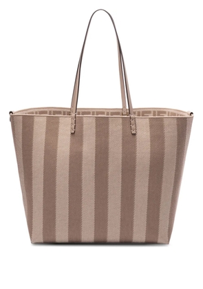 FENDI 'Roll Large' reversible shopping bag - Neutrals