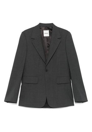 SANDRO single-breasted blazer - Grey