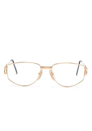 Tiffany & Co. Pre-Owned geometric-frame glasses - Gold
