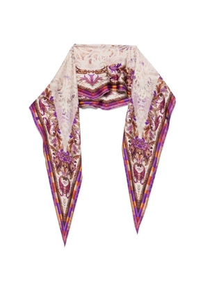Pierre-Louis Mascia printed scarf - Neutrals