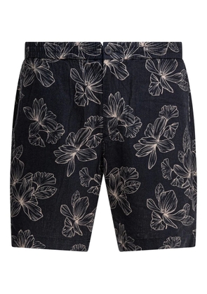Vince floral-print shorts - Black