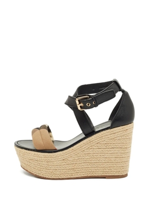 Burberry Pre-Owned black espadrilles