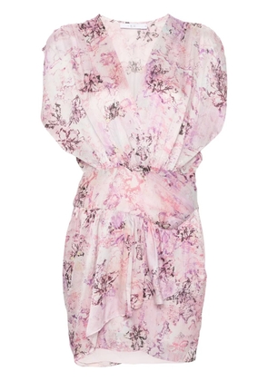 IRO Tissina floral-print mini dress - Pink