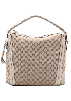 Gucci Pre-Owned 2000-2015 Large GG Canvas Bella shoulder bag - Brown