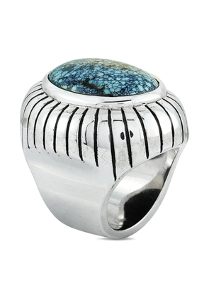 King Baby sterling silver turquoise ring
