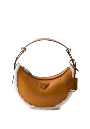 Prada small Arqué shoulder bag - Brown