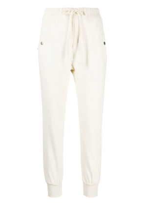 Thom Krom drawstring cotton-blend trousers - Neutrals