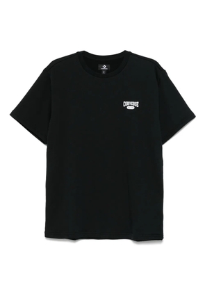 Converse logo-print T-shirt - Black