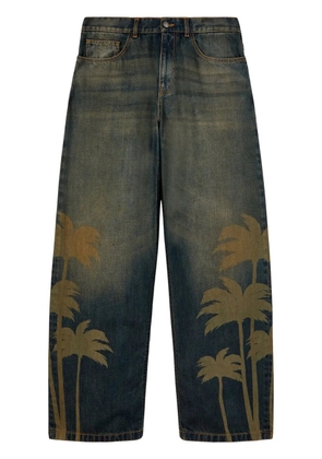 Palm Angels Laser Pamls jeans - Blue