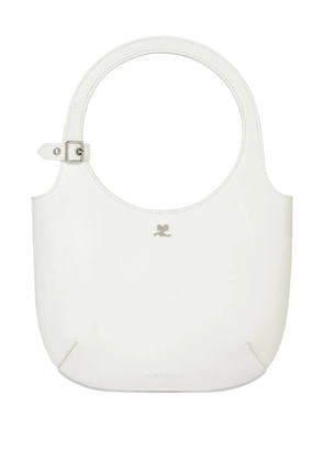Courrèges Holy half-moon handbag - Neutrals