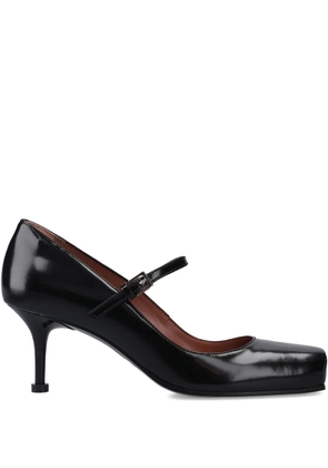 Premiata square toe strap pumps - Black