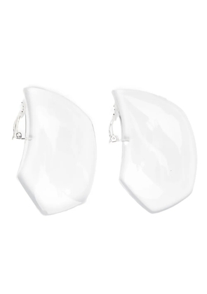 Monies drop-style earrings - White