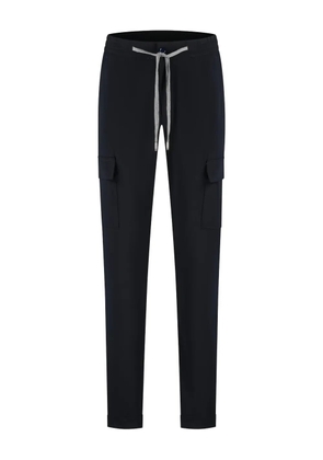 Marco Pescarolo drawstring-waist trousers - Blue
