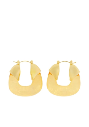 Lizzie Fortunato mini Organic hoop earrings - Gold