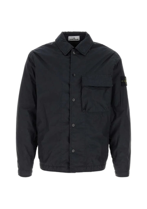 Stone Island crinkle pocket shirt - Black