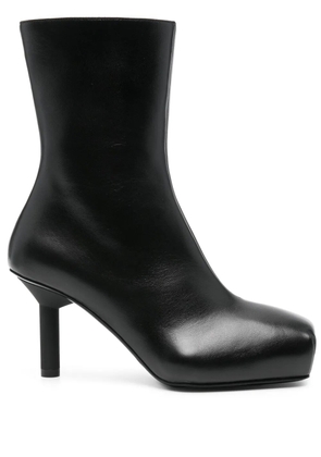 ALAINPAUL 75mm leather boots - Black