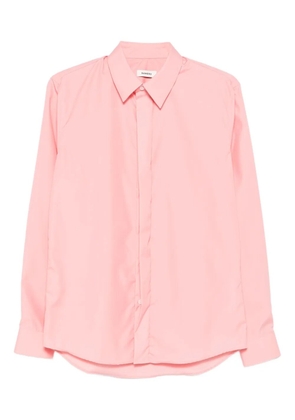 SANDRO button-down cotton shirt - Pink