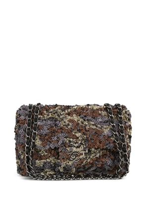 CHANEL Pre-Owned 2013 Timeless sequined shoulder bag - Brown