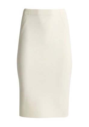 St. John Santa Roma midi skirt - Neutrals