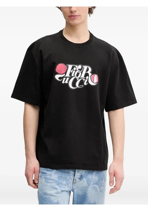Fiorucci logo-print T-shirt - Black