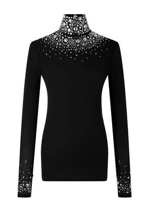 Rabanne high-neck top - Black