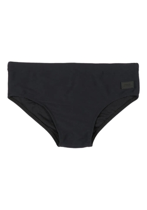 Osklen drawstring swimming trunks - Black