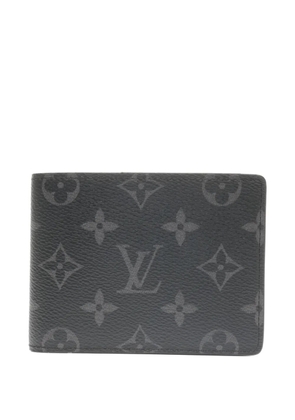 Louis Vuitton Pre-Owned 2021-2025 Monogram Eclipse wallet - Grey