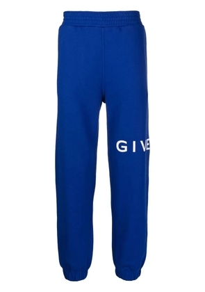 Givenchy logo-print track pants - Blue