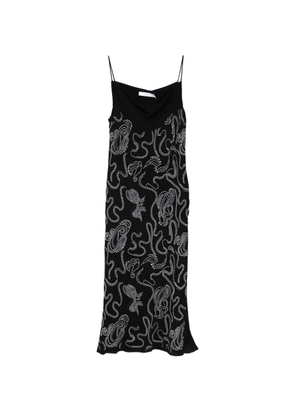 IRO Ombry slip midi dress - Black