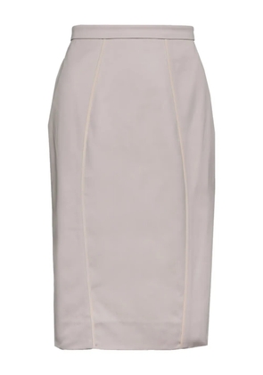 Valentino Garavani Pre-Owned cotton skirt - Neutrals