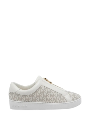 Michael Michael Kors platform logo sneakers - White