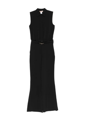 TWINSET sleeveless belted jumpsuit - Black