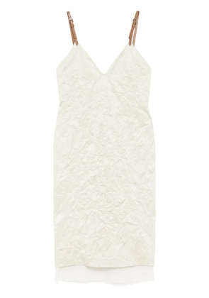 System crinkled dress - Green