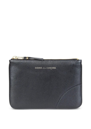 Comme Des Garçons Shirt Classic leather zip card holder - Black
