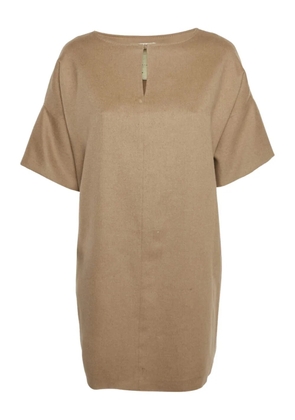 Max Mara camel hair mini dress - Brown