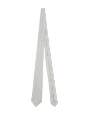 Kiton patterned tie - Grey