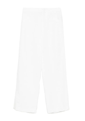 Reformation JONI linen cropped pants - White