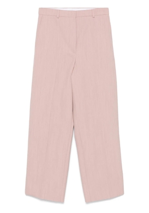 Stella McCartney low-waist straight-leg trousers - Pink