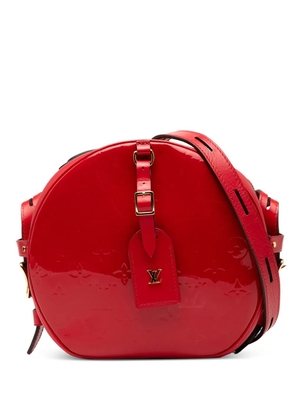 Louis Vuitton Pre-Owned 2019 Monogram Vernis Boite Chapeau Souple PM crossbody bag - Red