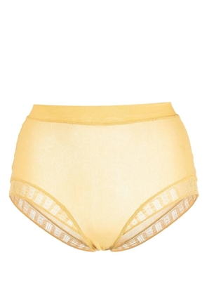 ERES Subtil high-waisted briefs - Yellow