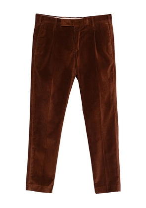 PT Torino Dieci corduroy trousers - Brown